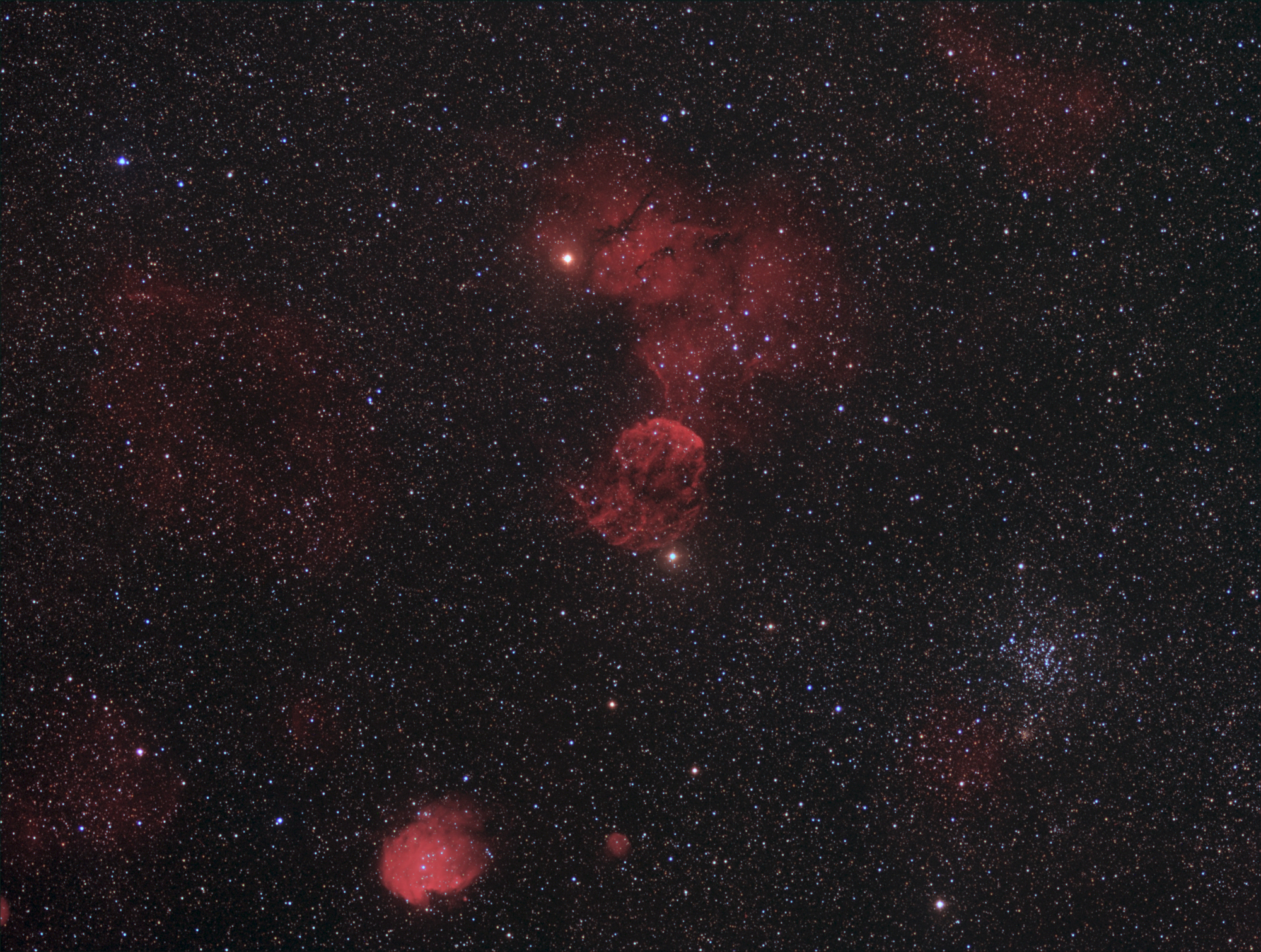 IC443 M35 Widefield Peter Knappert
