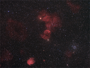 IC443 NGC2174 M35 Peter Knappert