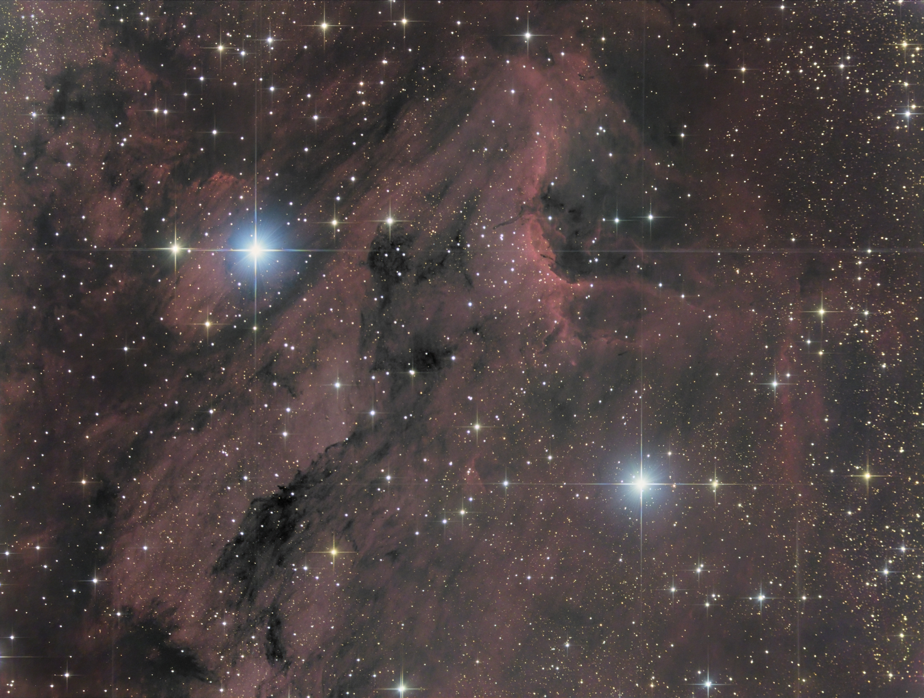 IC5070 in Cygnus LRGB