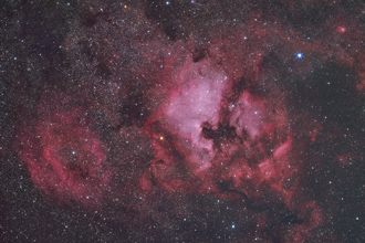 Widefield of IC443/IC444 and M35