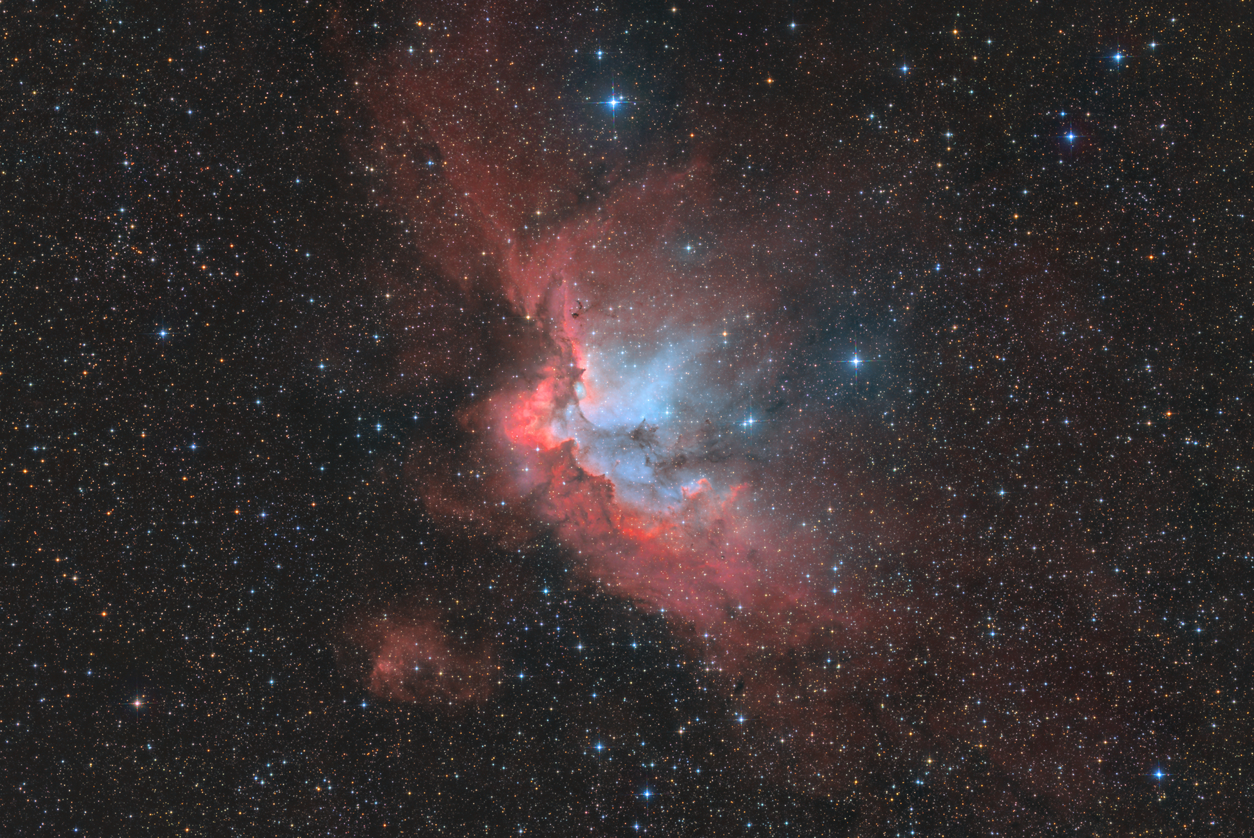 NGC7380 Wizard Nebula