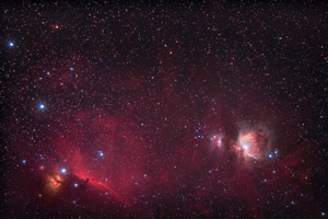 Horsehead und M42 (Orion's Sword)