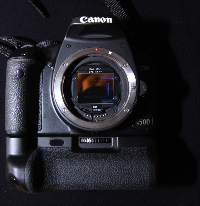 Canon 450da plus IDAS LP2-FF