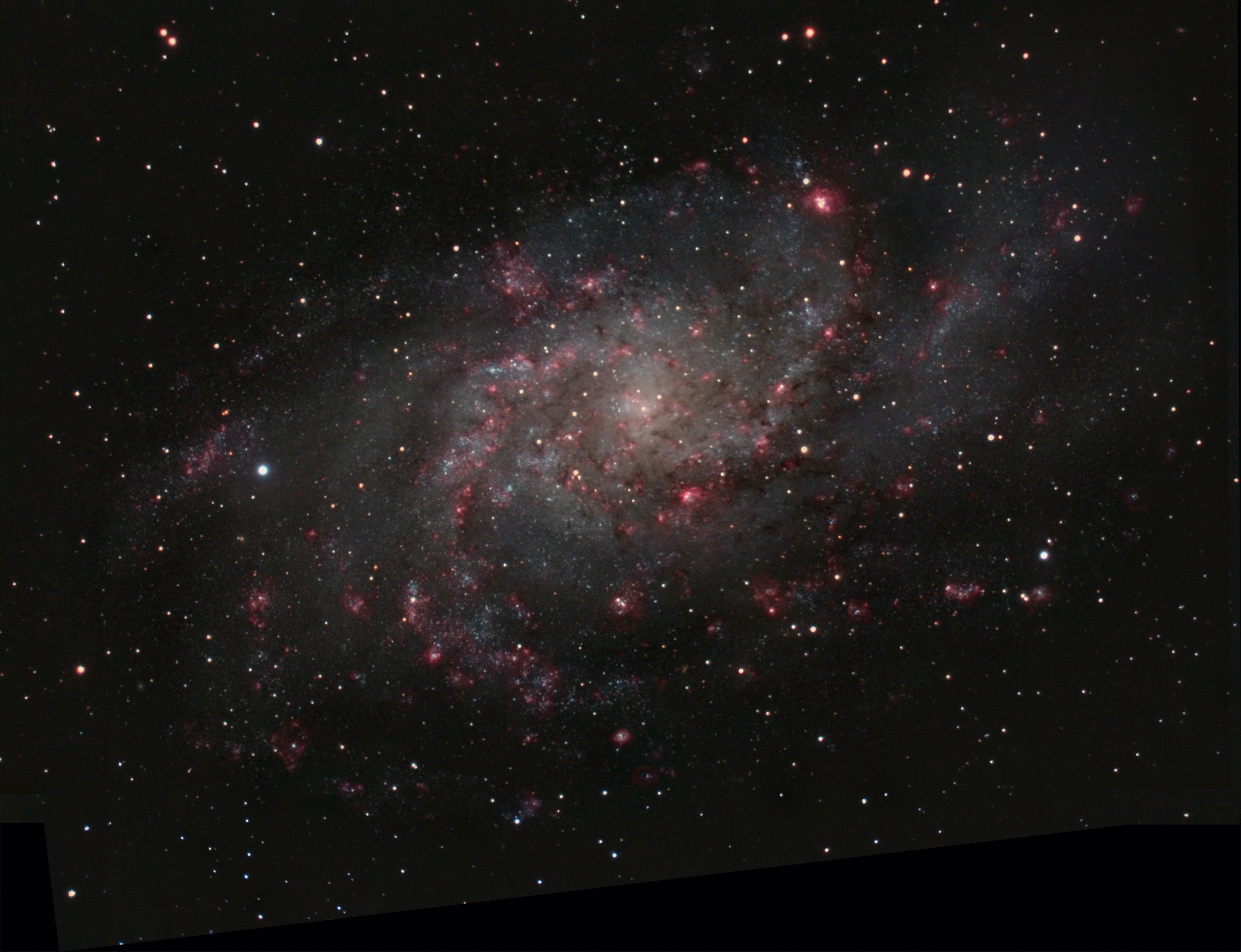 M33 in Constellation Triangulum