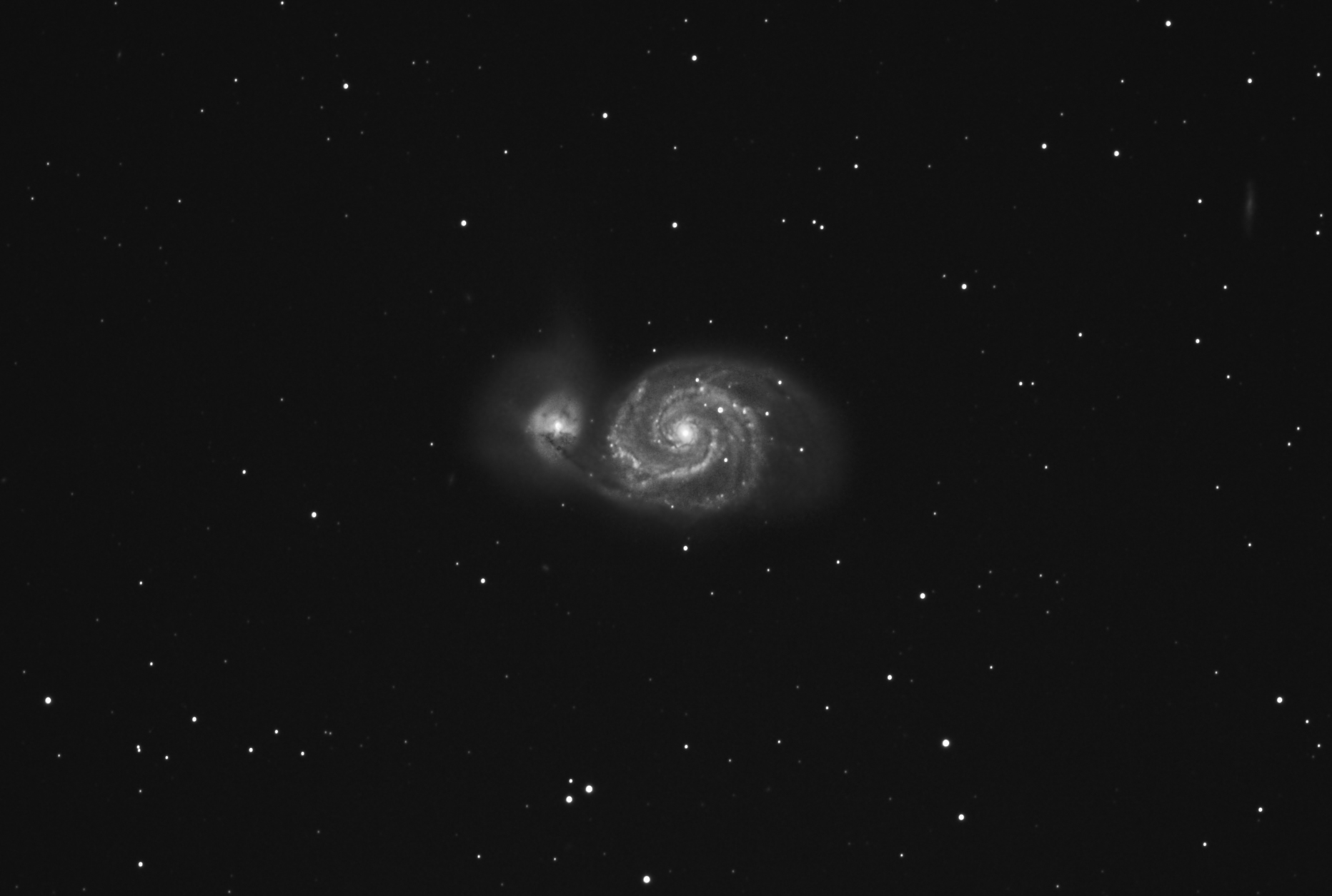 M51 Luminanz