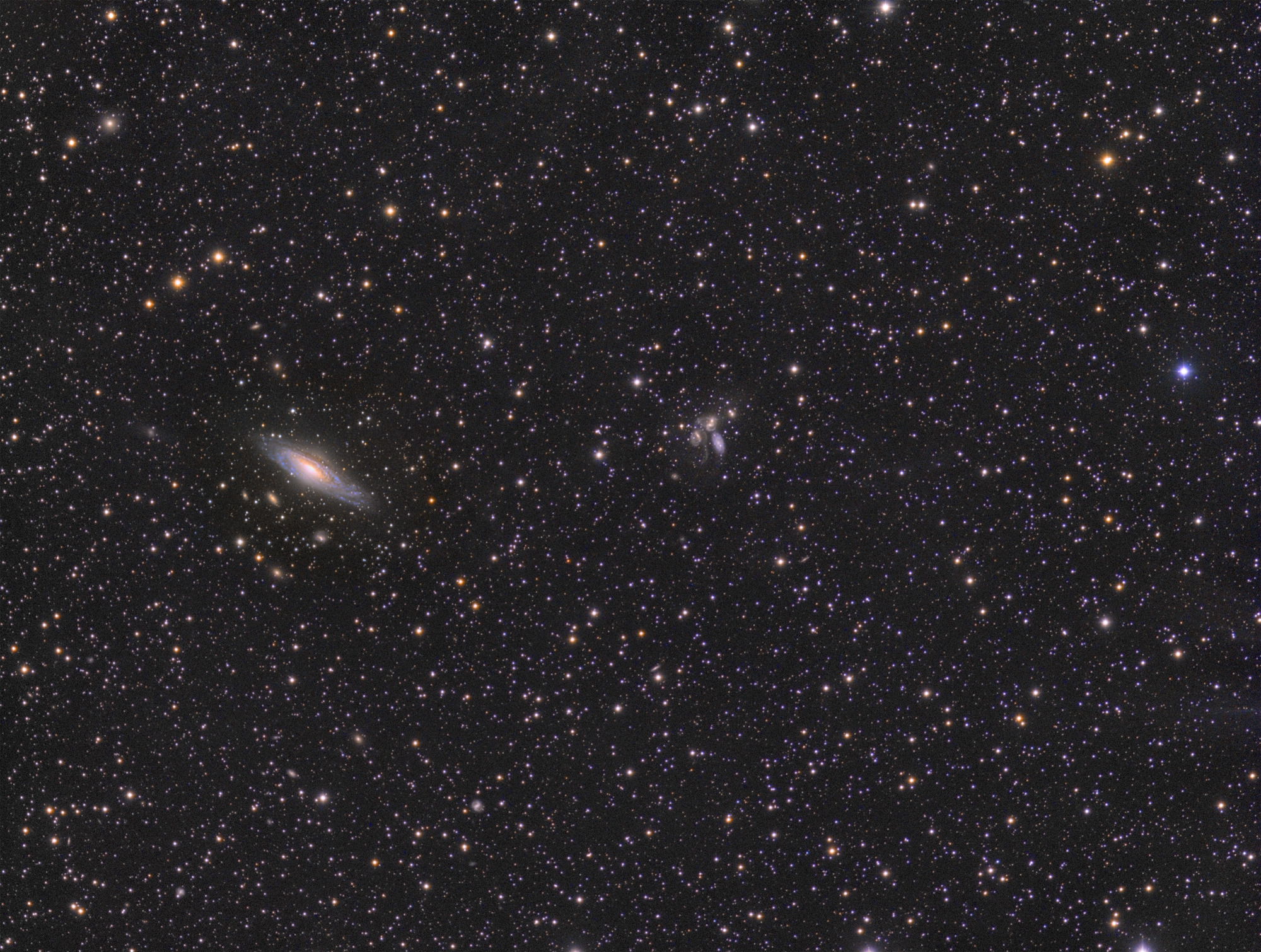 NGC7331 + Stephans-Quintett