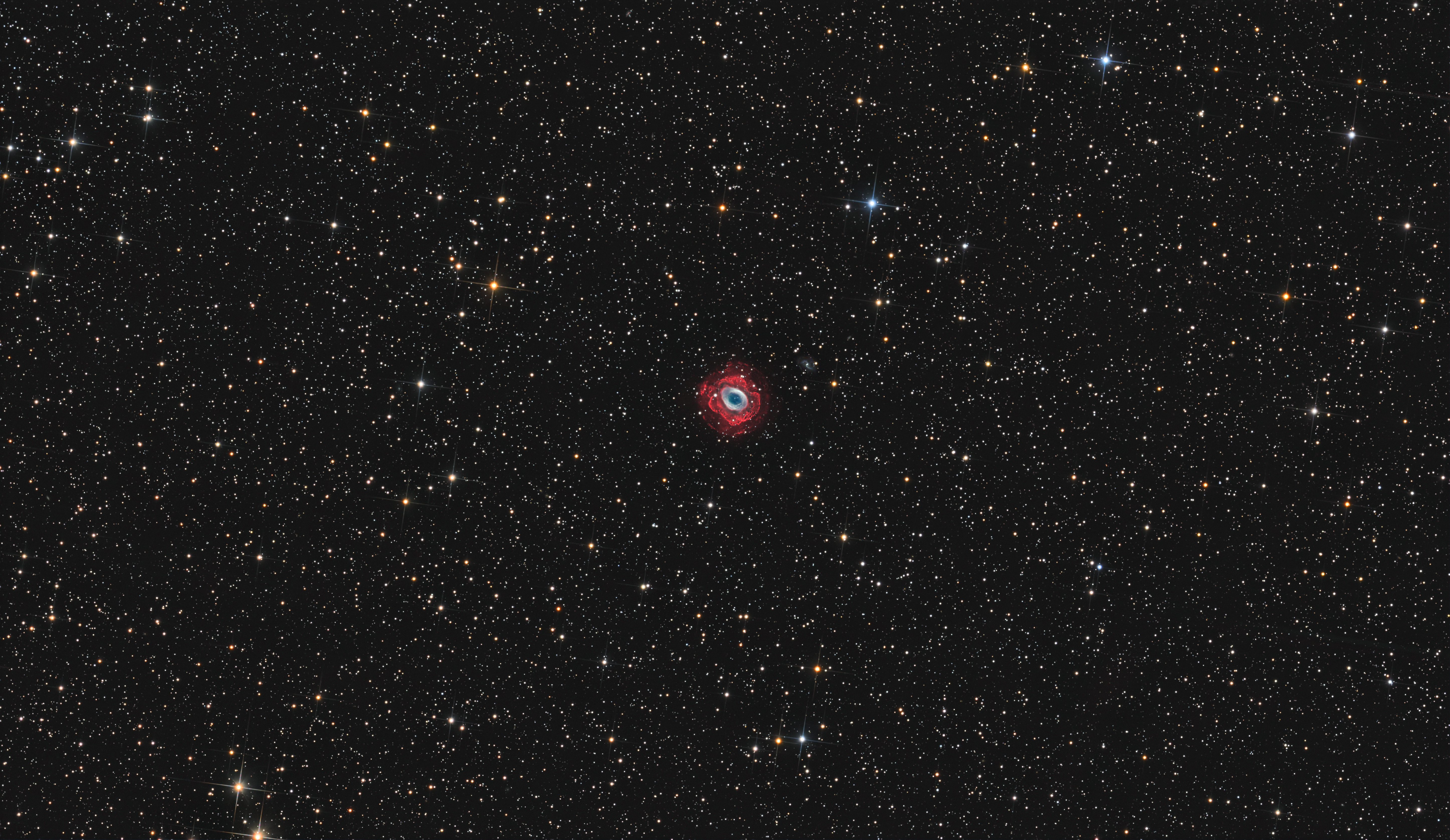 M57 HaLRGB Detail